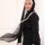 outline pure shawl frame - white