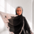 bow frame shawl - beige